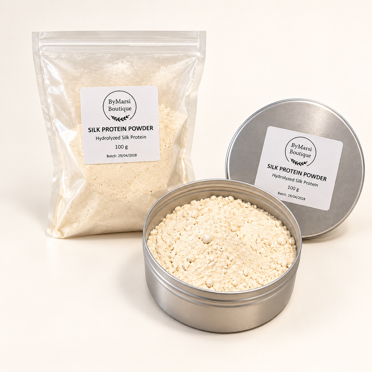 Hydrolysed Silk Protein Powder