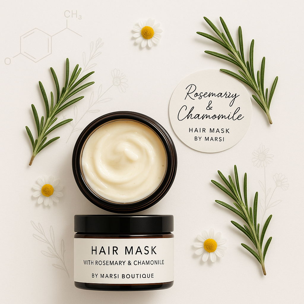 Rosemary & Chamomile Waterless Hair Mask